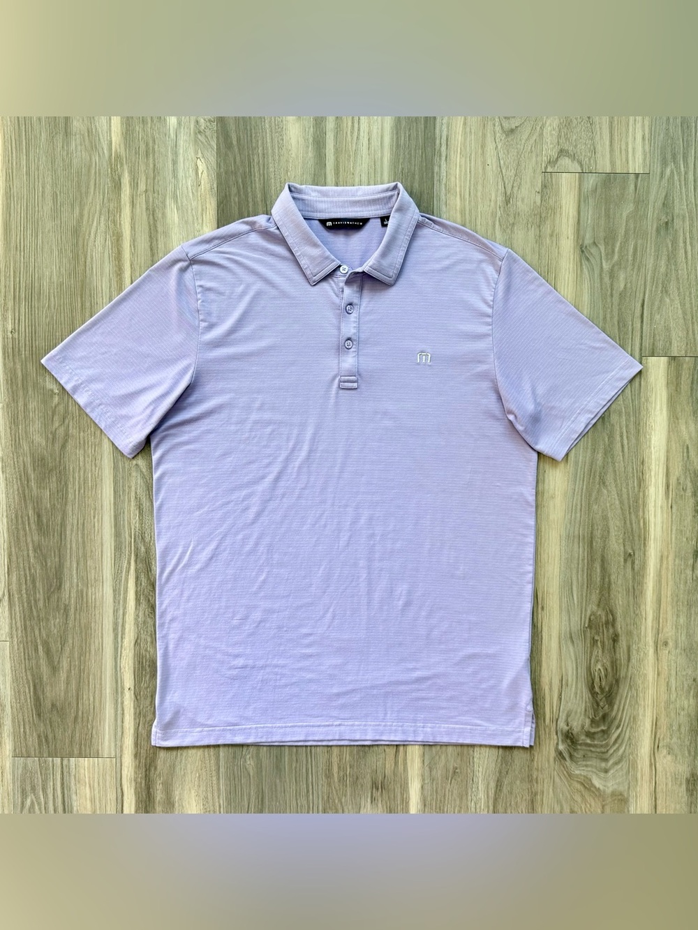 Travis Mathew Polo in Lavender Size L